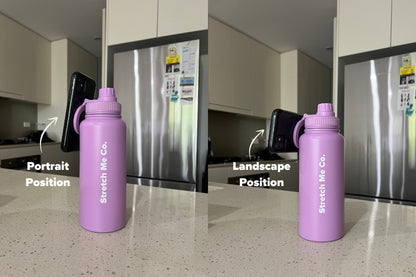 Drink Bottle with Phone Holder