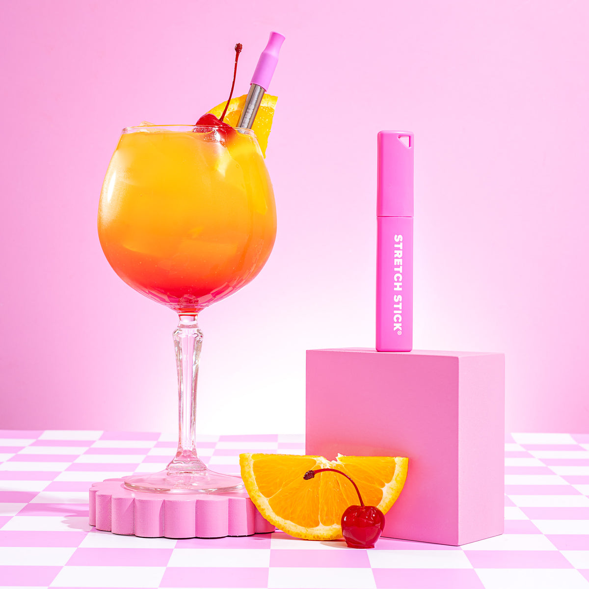 Reusable Collapsible Stainless Steel Drinking Straw | Stretch Stick